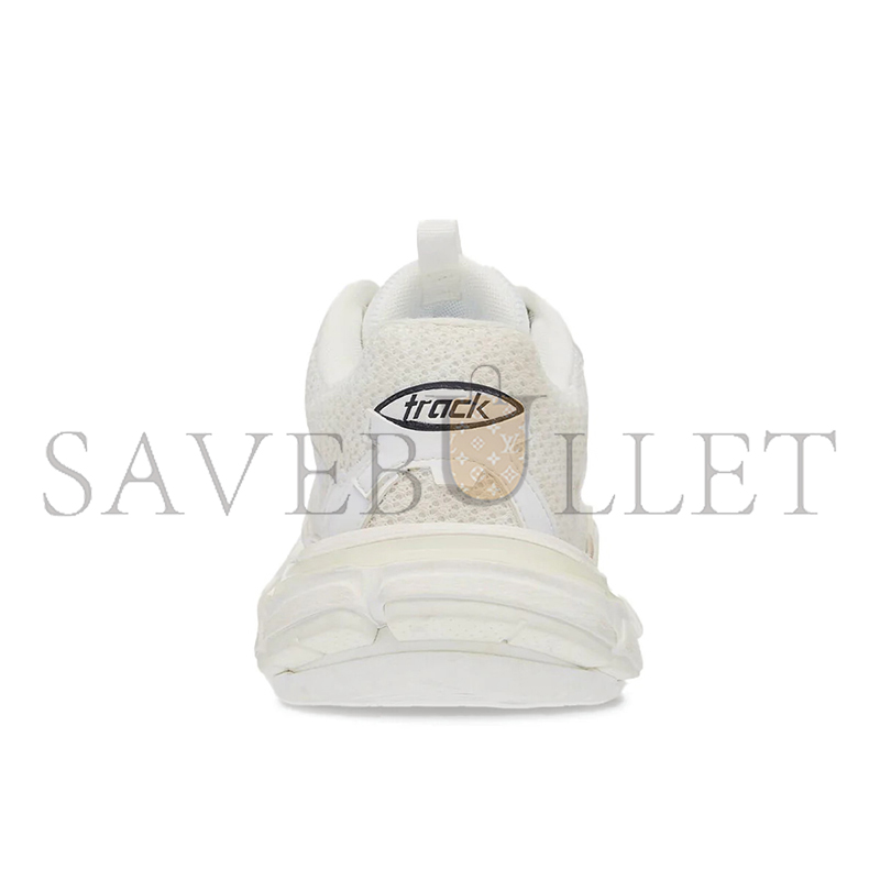Ba1en*iaga track.3 mesh and nylon white low top sneaker 700873w3rf19010